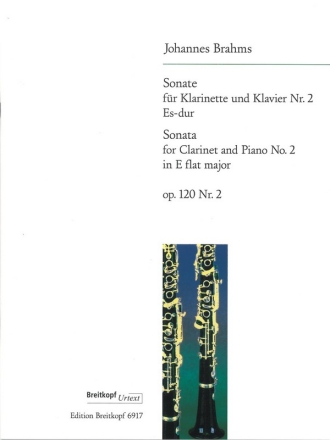 Sonate Es-Dur Nr.2 op.120 fr Klarinette (Viola) und Klavier