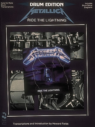 Metallica: Ride the Lightning Songbook for drums