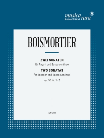 2 Sonaten op.50 fr Fagott und Bc