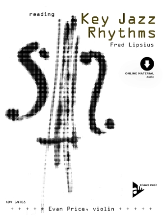 Reading Key Jazz Rhythms (+CD) for the violin soloist