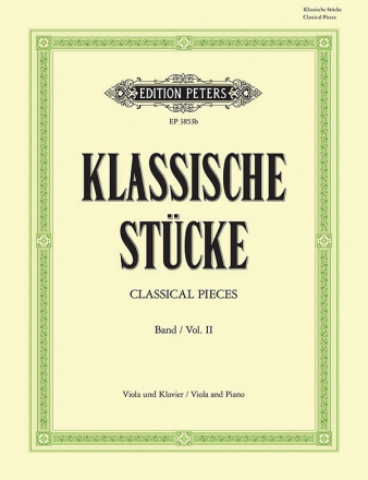Klassische Stcke Band 2 fr Viola und Klavier