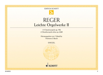 Leichte Orgelwerke op. 79b Band 2 fr Orgel