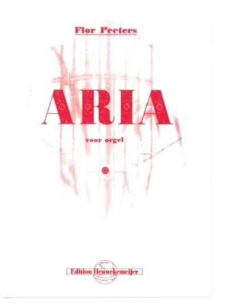 Aria op.51: voor orgel  