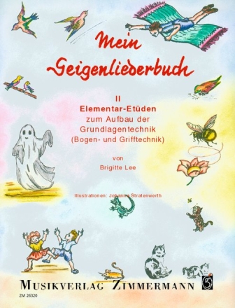 Mein Geigenliederbuch Band 2 Elementaretden zum Erlernen der Grundlagentechnik