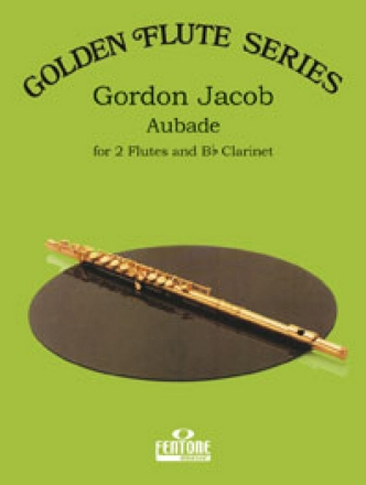 Aubade for 2 flutes and clarinet score and parts