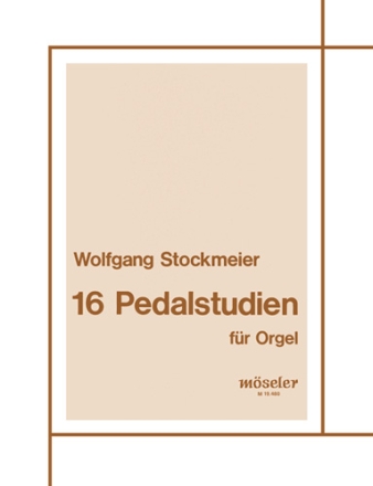 16 Pedalstudien fr Orgel