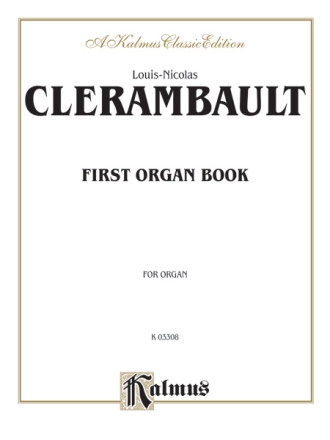 First Organ Book for organ