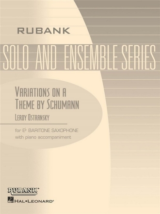 Variations on a Theme by Schumann for baritone saxophone