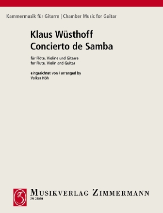 Concierto de Samba fr Flte, Violine und Gitarre