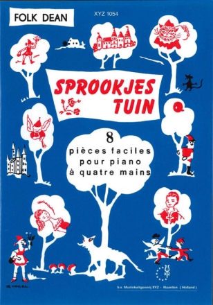 Sprookjes tuin 8 pices faciles pour piano  4 mains