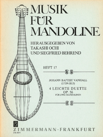 4 leichte Duette op.56 fr 2 Mandolinen