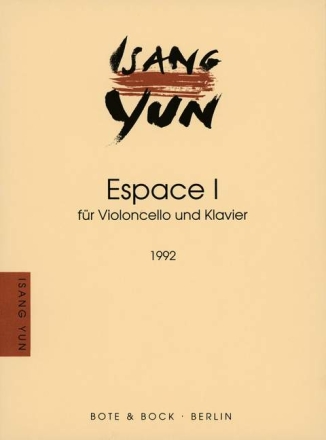 Espace 1 fr Violoncello und Klavier
