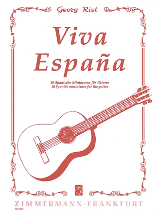 Viva Espana 10 spanische Miniaturen fr Gitarre