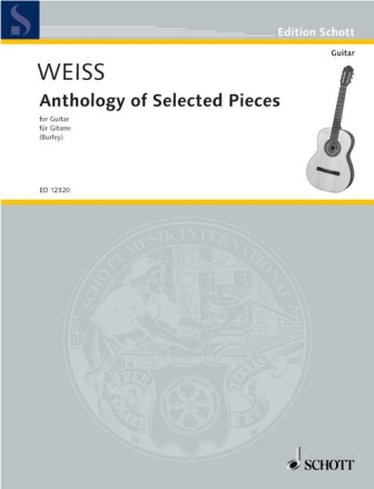 Anthology of selected pieces for guitar solo