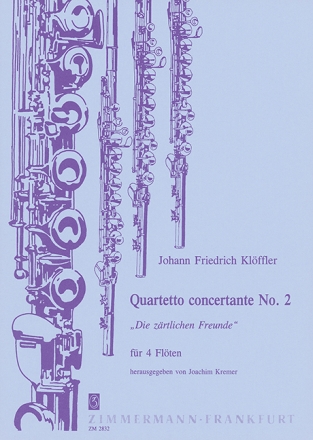 Quartetto concertante Nr.2 fr 4 Flten