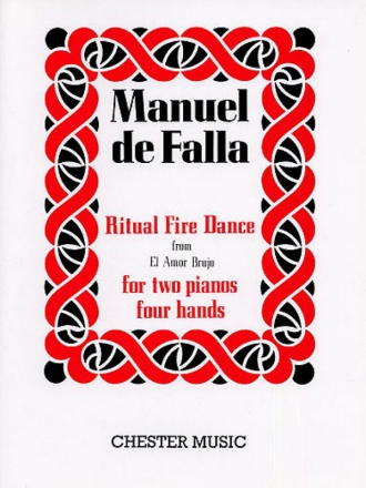 Ritual Firedance from El Amor Brujo fr 2 Klaviere 4hndig