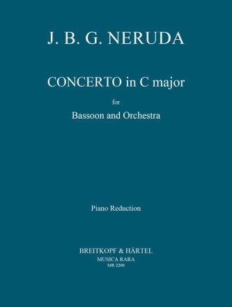 Concerto C major for bassoon and piano
