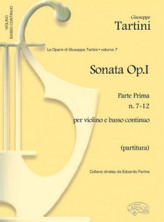 Sonate op.1 vol.2 (nos.7-12) per violino e bc