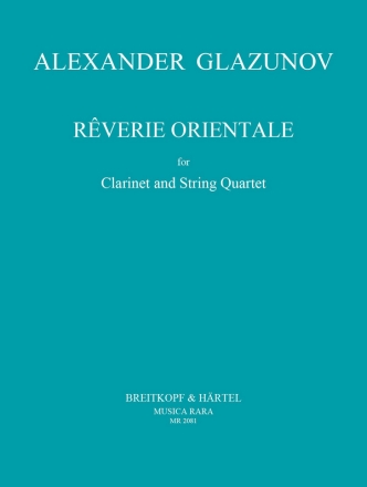 Reverie Orientale for clarinet and string quartet parts
