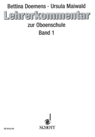 Oboenschule Band 1 fr Oboe Lehrerband