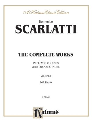 COMPLETE WORKS FOR PIANO, VOL.1 IN 11 VOLUMES AND THEMATIC INDEX