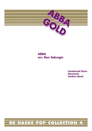 ABBA Gold Band / Harmonie / Fanfare score and parts
