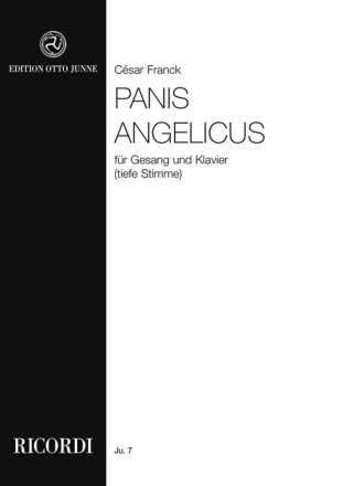 Panis angelicus G-Dur fr tiefe Singstimme und Klavier