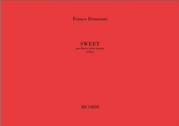 Sweet per flauto dolce tenore