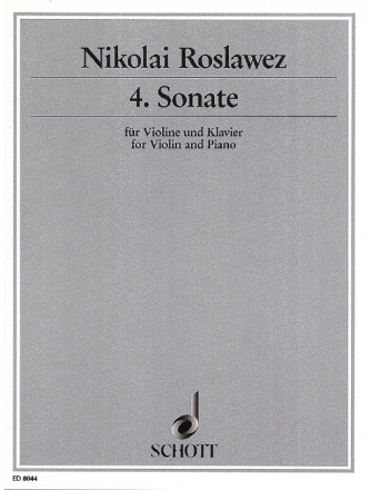 4. Sonate fr Violine und Klavier