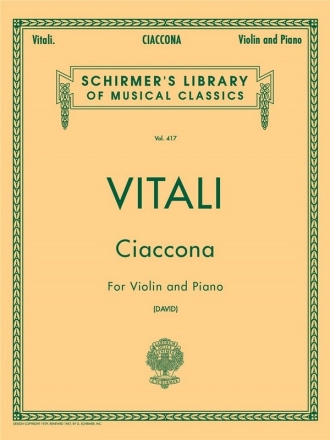 Ciaccona for violin and piano