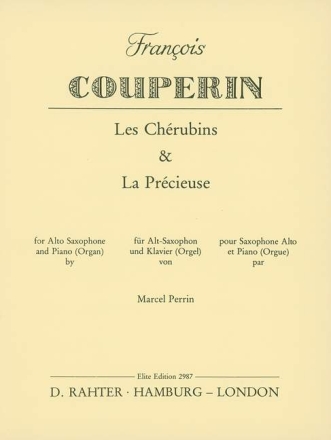 Les Cherubins et la Precieuse fr Altsaxophon und Klavier (Orgel)
