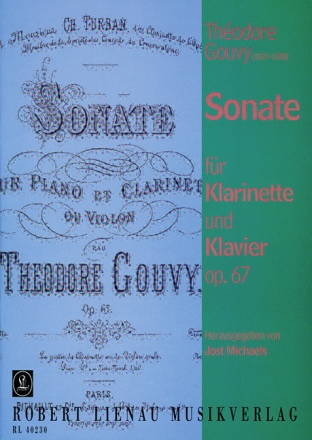 Sonate op.67 fr Klarinette und Klavier