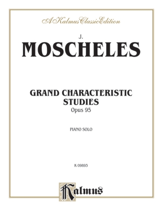 GRAND CHARACTERISTIC STUDIES OP.95 FOR PIANO