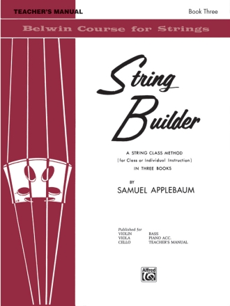 String Builder vol.3 Teacher's manual