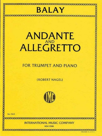 Andante and allegretto for trumpet and piano