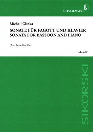 Sonate  fr Fagott und Klavier