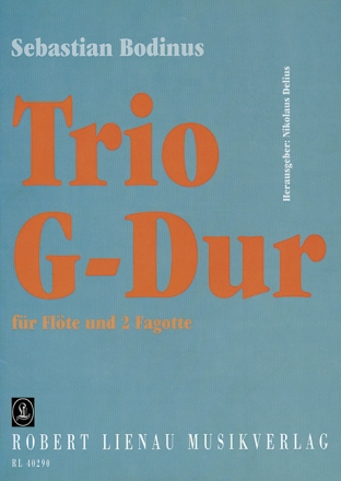 Trio G-Dur fr Flte und 2 Fagotte Partitur und Fltenstimme