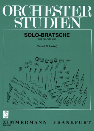 Orchesterstudien fr Solo-Bratsche
