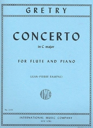 Concerto C major for flute and piano