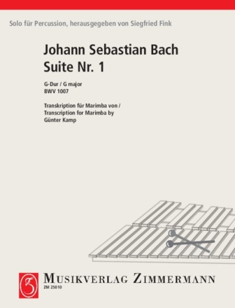 Suite G-Dur Nr.1 BWV1007 fr Marimba