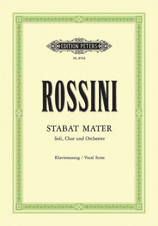 Stabat Mater fr Soli, Chor und Orchester Klavierauszug