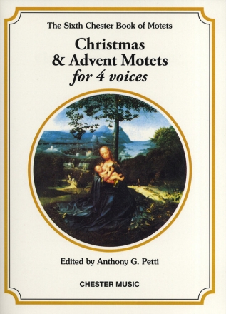 Christmas and Advent Motets for 4 voices score