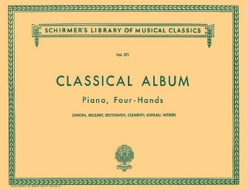 Classical Album for piano 4 hands 12 original pieces by Haydn, Mozart Clementi, Kuhlau, Weber