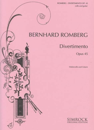 Divertimento op.46 fr Violoncello und Gitarre
