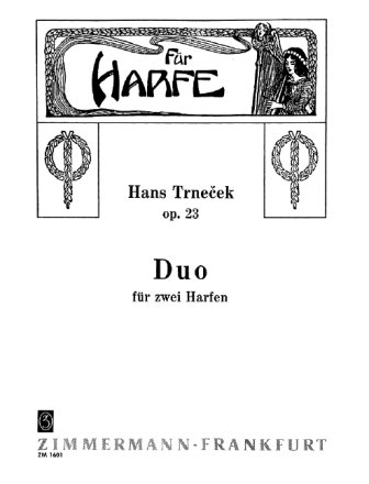 Duo op.23 fr 2 Harfen