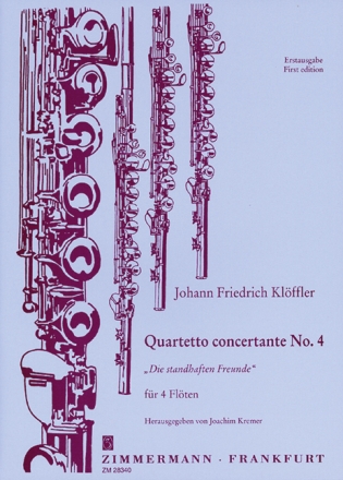 Quartetto concertante Nr.4 fr 4 Flten
