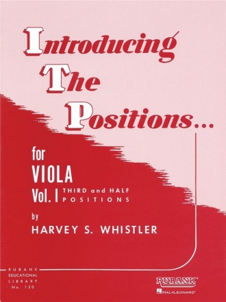 Introducing the Positions vol.1 (3rd and 1/2 positions) for viola