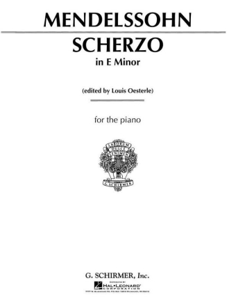 Scherzo e minor op.16,2 for piano