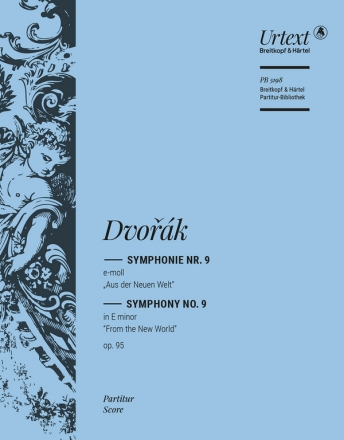 Sinfonie e-Moll Nr.9 op.95 für Orchester Partitur