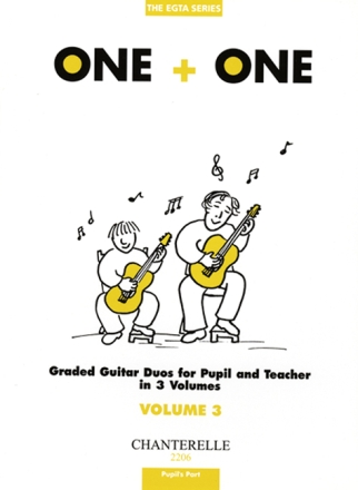 One and One for 2 guitars vol.3 for 2 guitars pupil's part